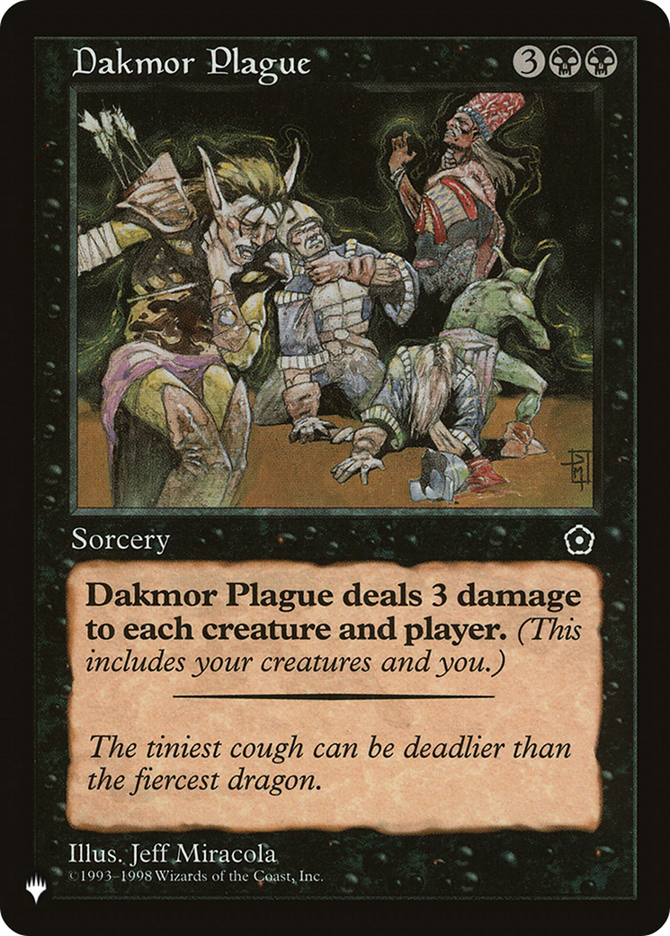Dakmor Plague [The List] | Game Master's Emporium (The New GME)