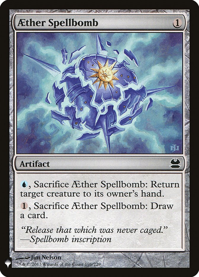 Aether Spellbomb [Mystery Booster] | Game Master's Emporium (The New GME)
