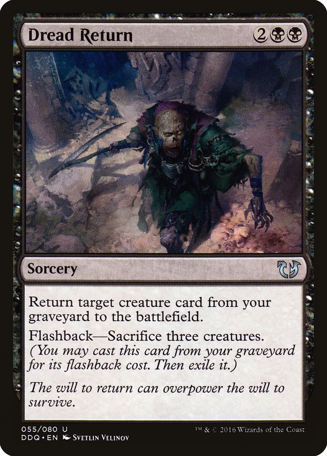 Dread Return [Duel Decks: Blessed vs. Cursed] | Game Master's Emporium (The New GME)