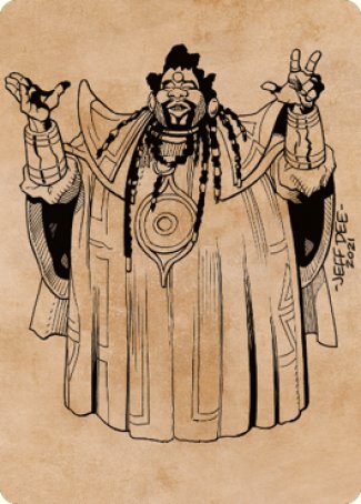 Alaundo the Seer Art Card [Commander Legends: Battle for Baldur's Gate Art Series] | Game Master's Emporium (The New GME)