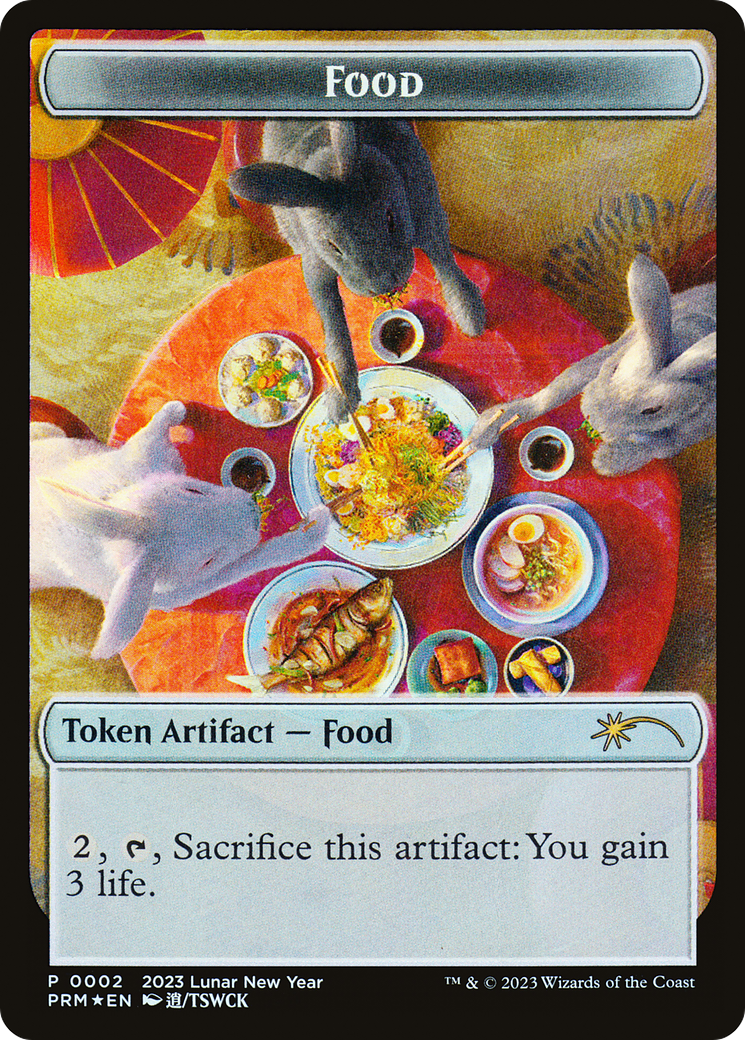 Food Token [Year of the Rabbit 2023] | Game Master's Emporium (The New GME)
