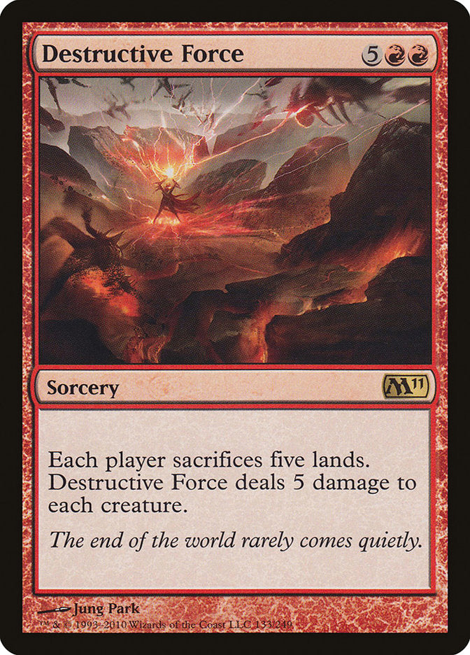 Destructive Force [Magic 2011] | Game Master's Emporium (The New GME)