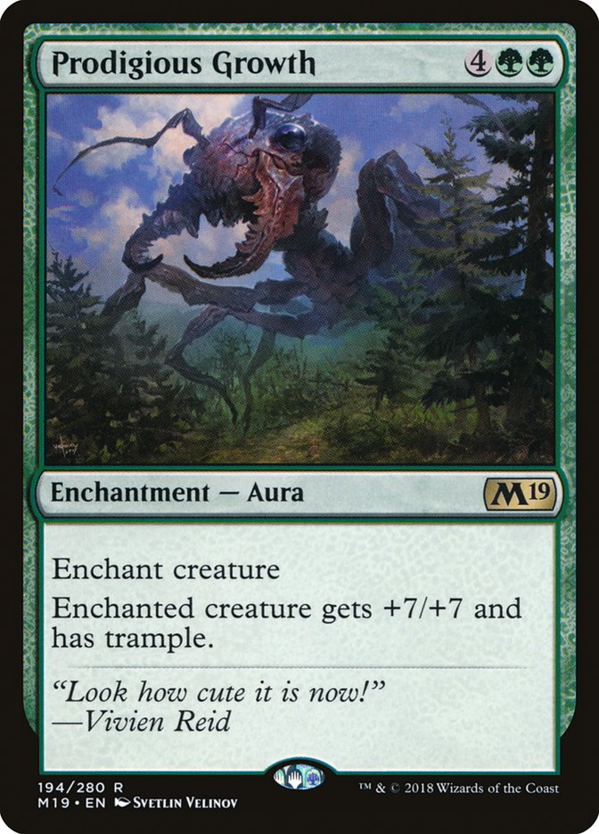 Prodigious Growth [Core Set 2019] | Game Master's Emporium (The New GME)