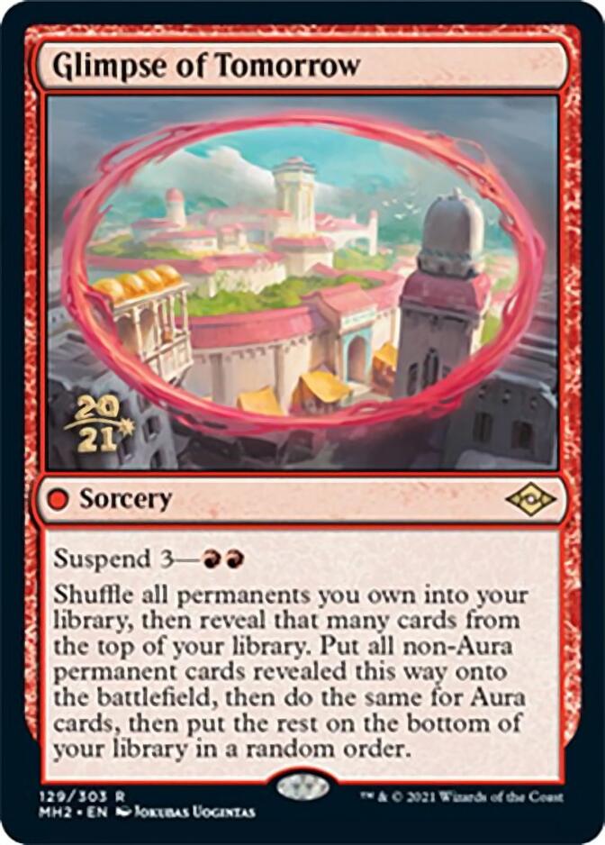 Glimpse of Tomorrow [Modern Horizons 2 Prerelease Promos] | Game Master's Emporium (The New GME)