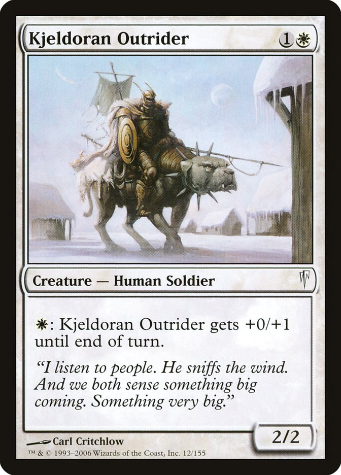 Kjeldoran Outrider [Coldsnap] | Game Master's Emporium (The New GME)