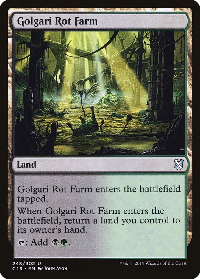 Golgari Rot Farm [Commander 2019] | Game Master's Emporium (The New GME)