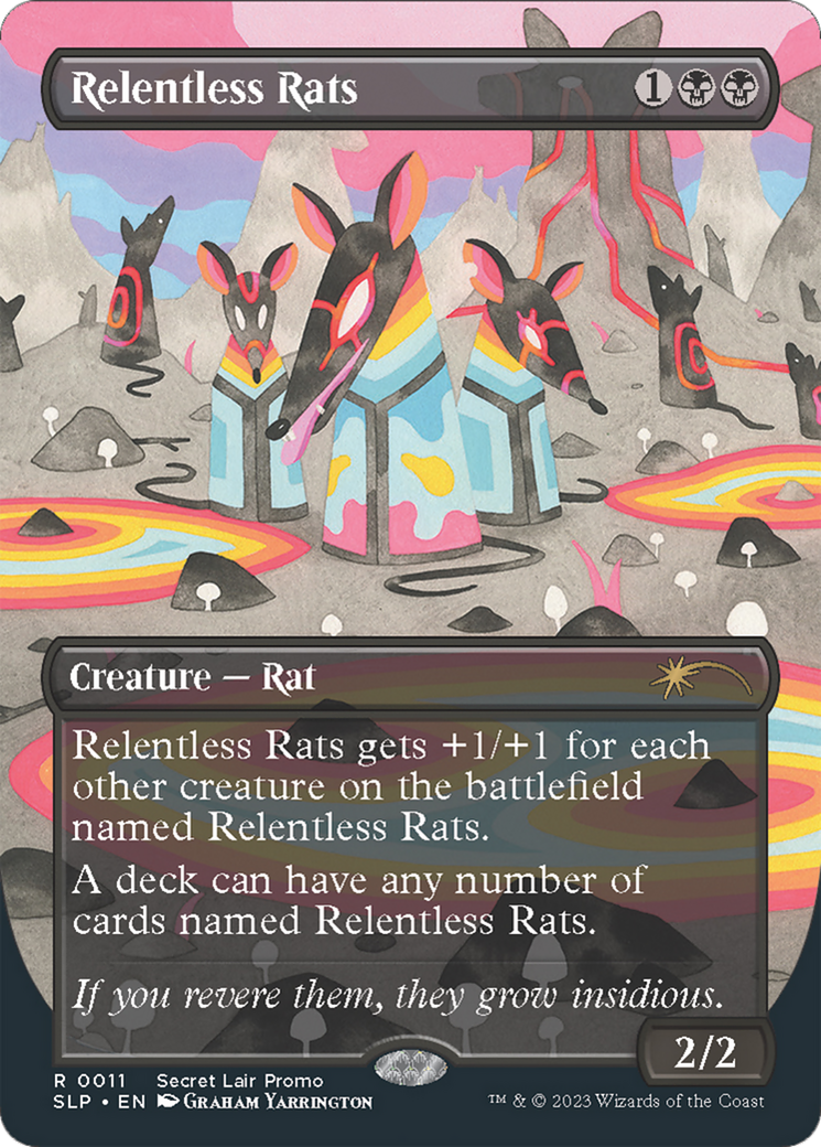 Relentless Rats (0011) [Secret Lair Showdown] | Game Master's Emporium (The New GME)
