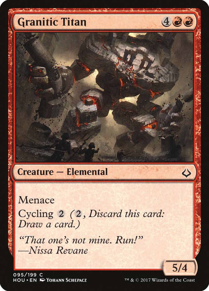 Granitic Titan [Hour of Devastation] | Game Master's Emporium (The New GME)