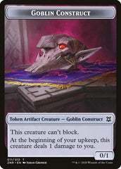 Cat // Goblin Construct Double-Sided Token [Zendikar Rising Tokens] | Game Master's Emporium (The New GME)