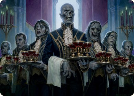 Dying to Serve Art Card [Innistrad: Crimson Vow Art Series] | Game Master's Emporium (The New GME)