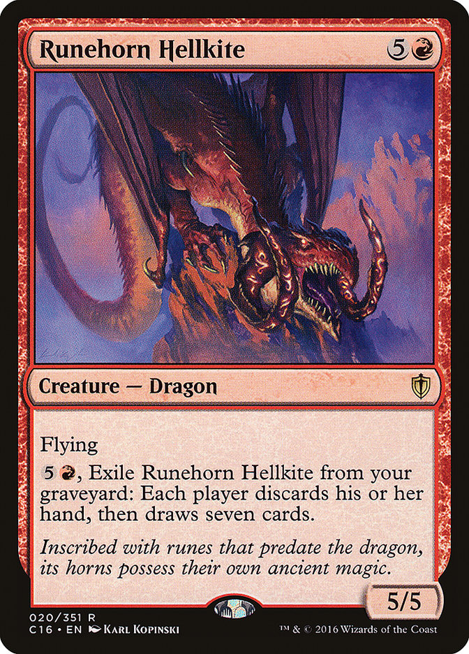 Runehorn Hellkite [Commander 2016] | Game Master's Emporium (The New GME)
