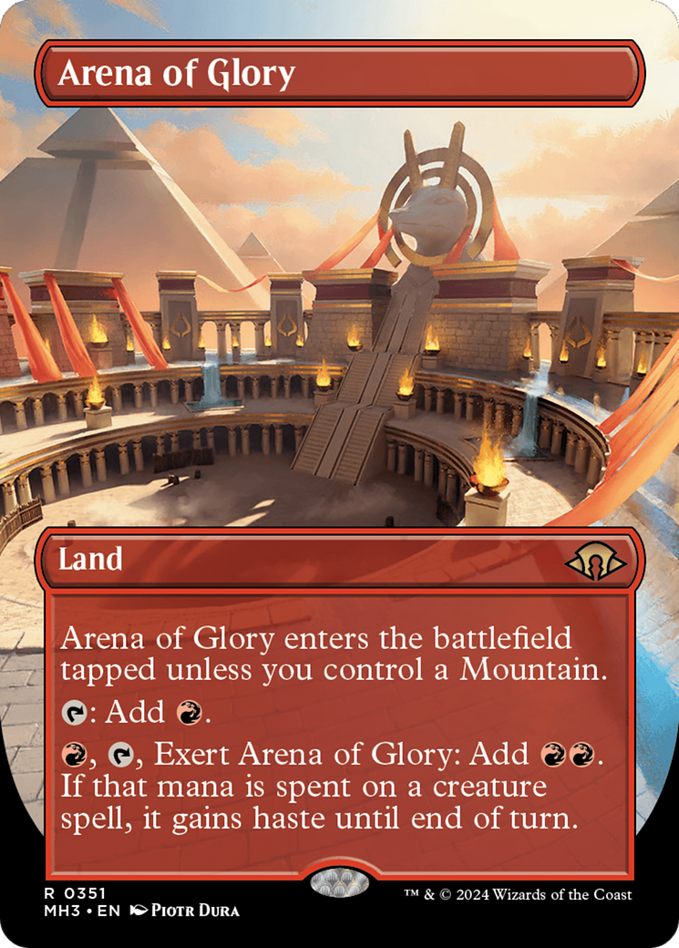 Arena of Glory (Borderless) [Modern Horizons 3] | Game Master's Emporium (The New GME)