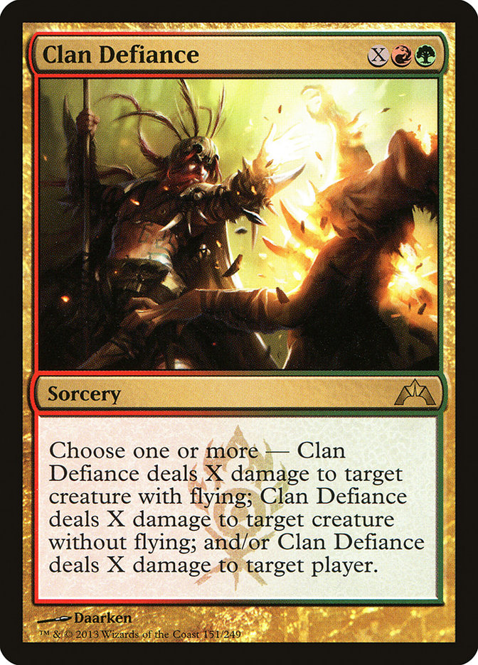 Clan Defiance [Gatecrash] | Game Master's Emporium (The New GME)