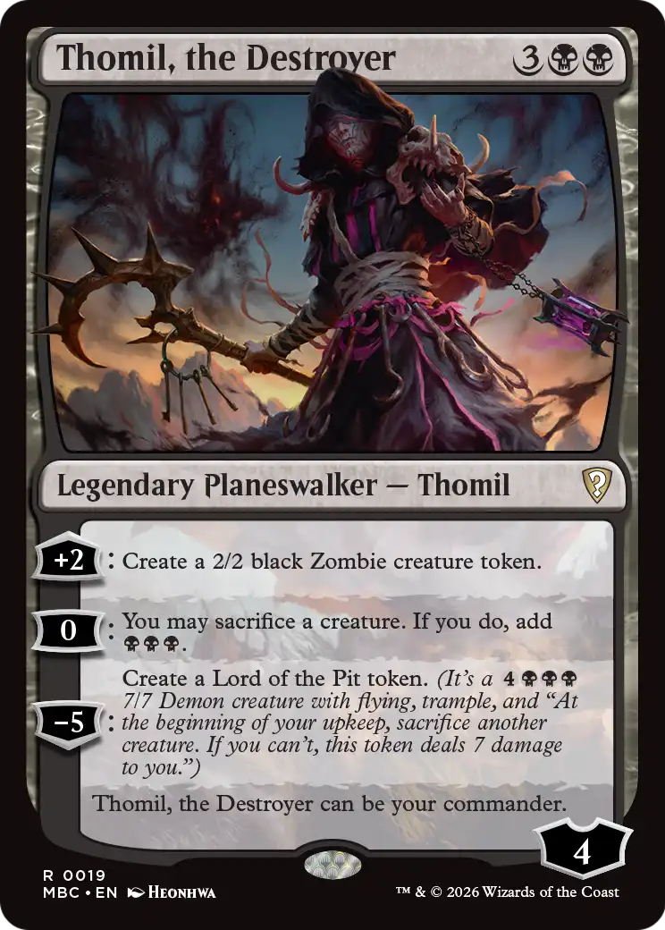 Thomil, the Destroyer [Mystery Booster: Commander Edition] | Game Master's Emporium (The New GME)