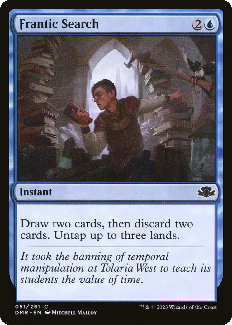 Frantic Search [Dominaria Remastered] | Game Master's Emporium (The New GME)
