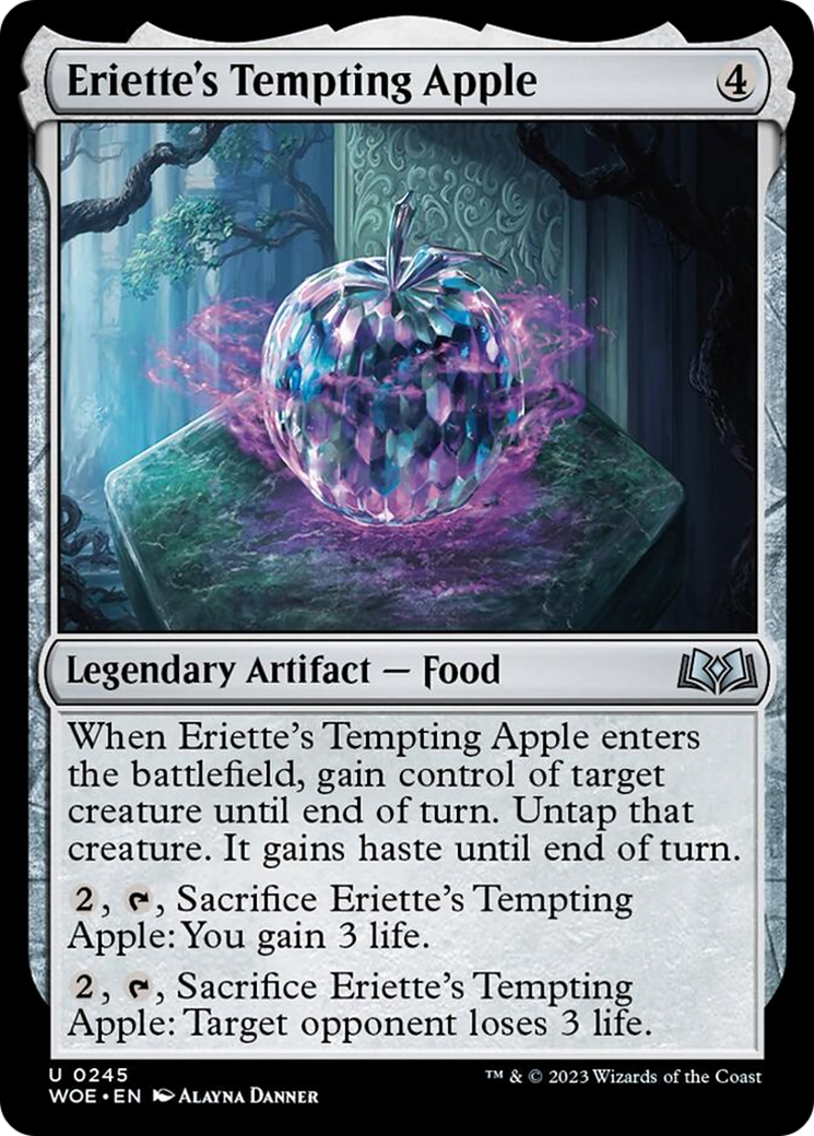 Eriette's Tempting Apple [Wilds of Eldraine] | Game Master's Emporium (The New GME)