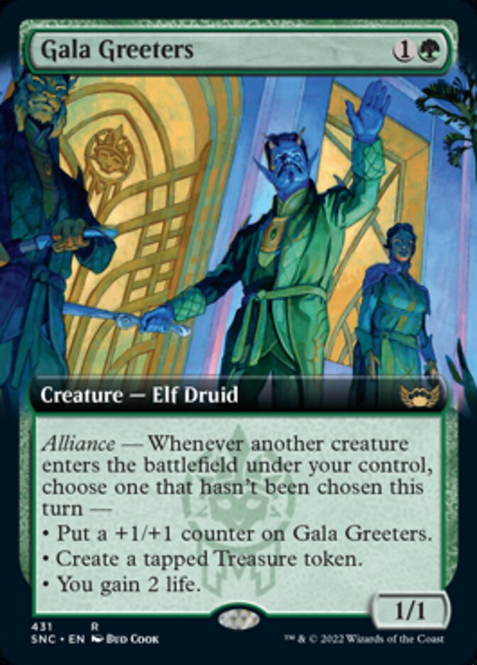 Gala Greeters (Extended Art) [Streets of New Capenna] | Game Master's Emporium (The New GME)