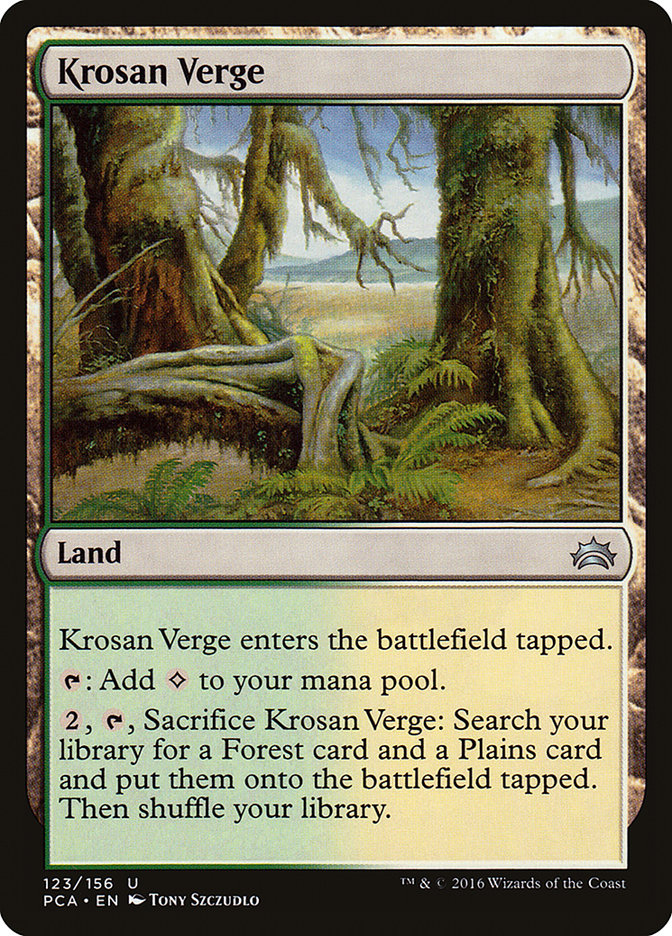 Krosan Verge [Planechase Anthology] | Game Master's Emporium (The New GME)