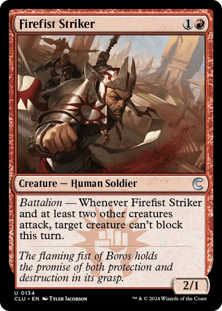 Firefist Striker [Ravnica: Clue Edition] | Game Master's Emporium (The New GME)
