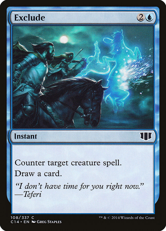 Exclude [Commander 2014] | Game Master's Emporium (The New GME)
