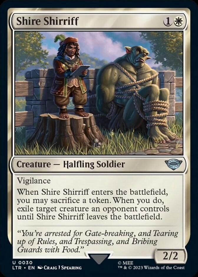 Shire Shirriff [The Lord of the Rings: Tales of Middle-Earth] | Game Master's Emporium (The New GME)