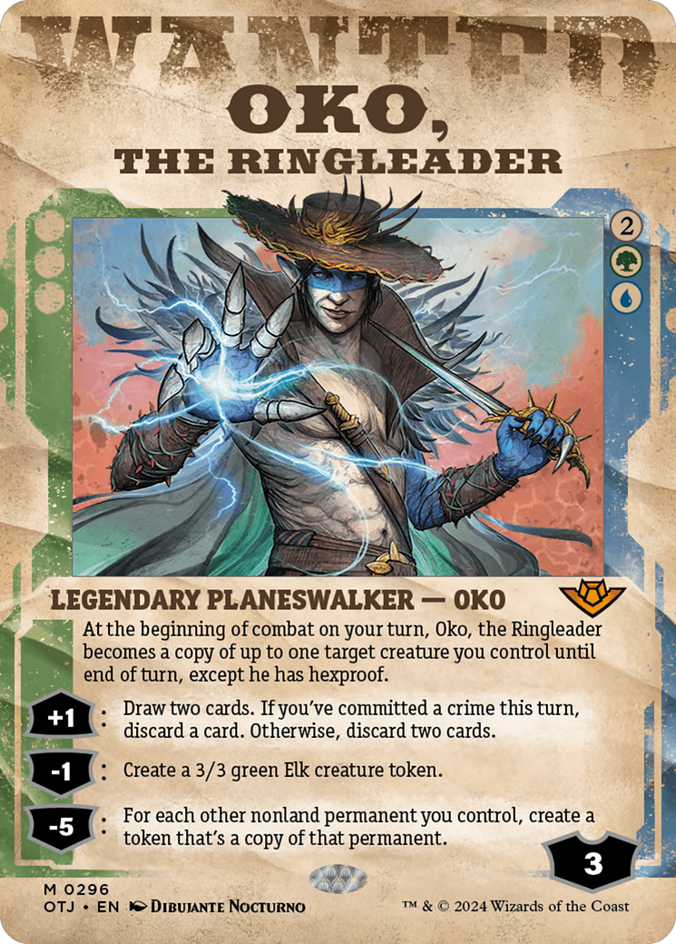 Oko, the Ringleader (Showcase) [Outlaws of Thunder Junction] | Game Master's Emporium (The New GME)