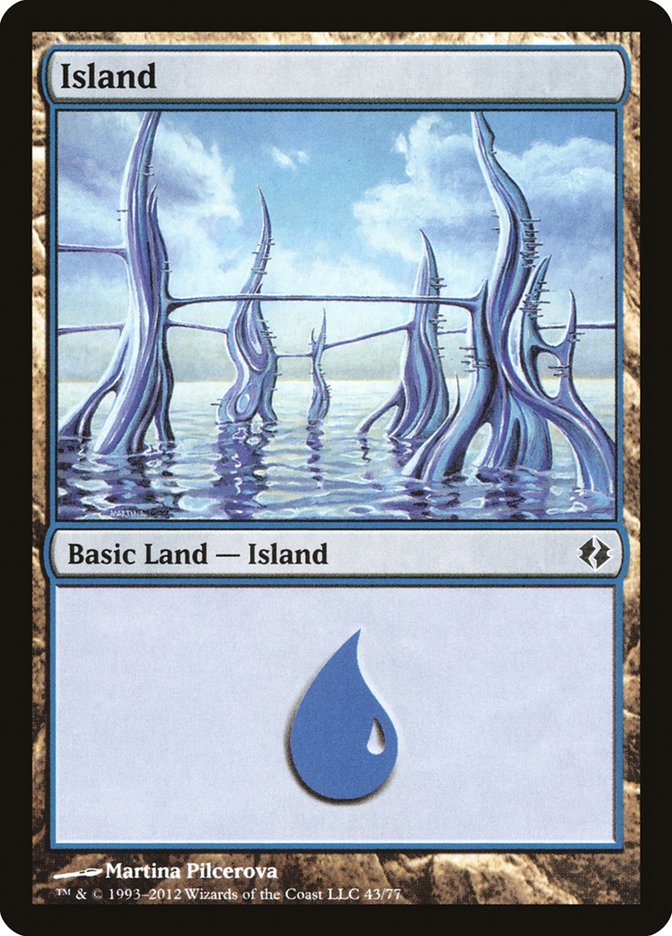 Island (43) [Duel Decks: Venser vs. Koth] | Game Master's Emporium (The New GME)