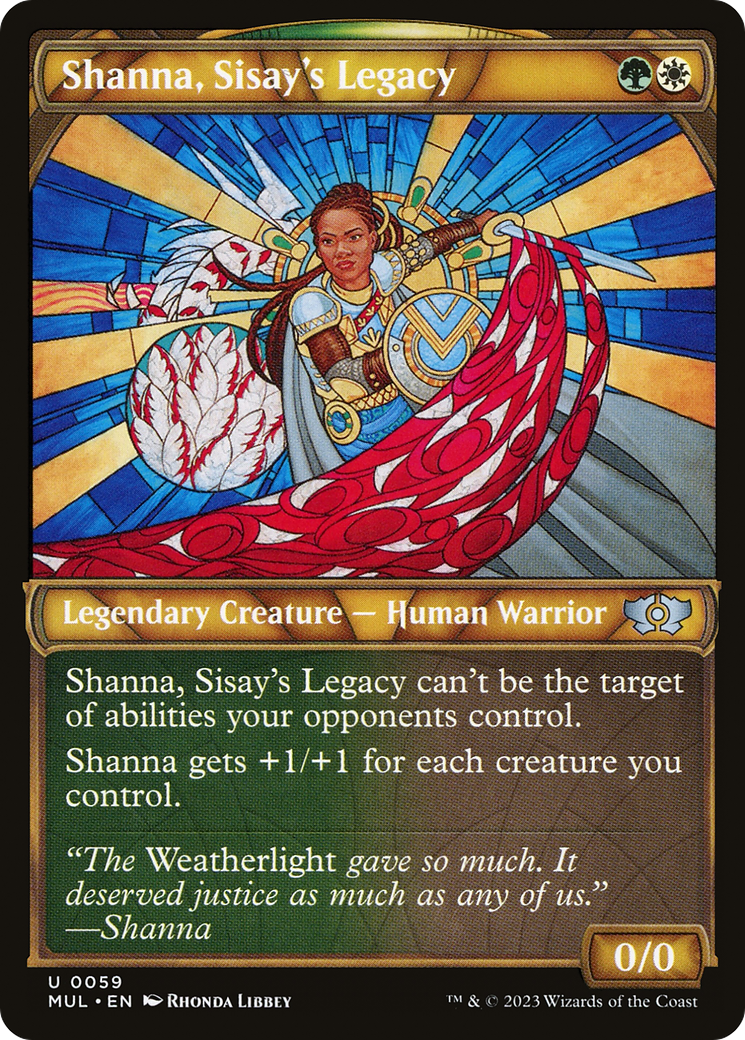 Shanna, Sisay's Legacy [Multiverse Legends] | Game Master's Emporium (The New GME)