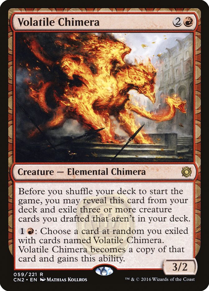 Volatile Chimera [Conspiracy: Take the Crown] | Game Master's Emporium (The New GME)