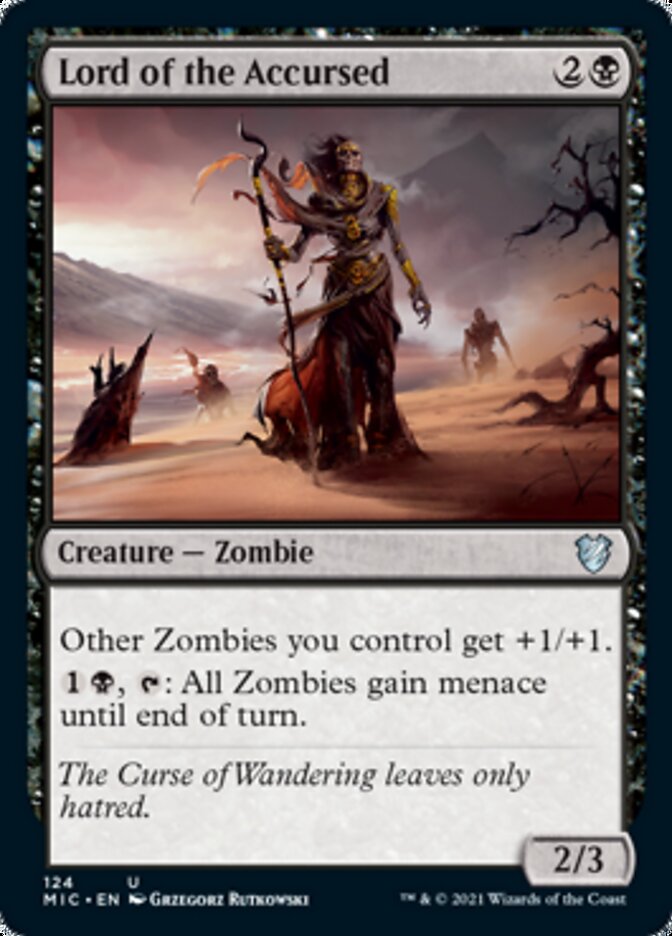 Lord of the Accursed [Innistrad: Midnight Hunt Commander] | Game Master's Emporium (The New GME)