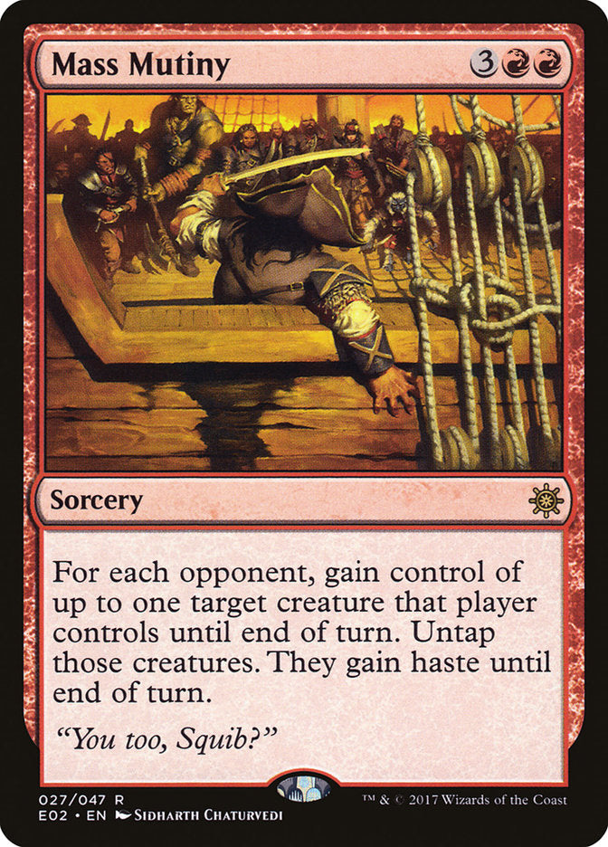 Mass Mutiny [Explorers of Ixalan] | Game Master's Emporium (The New GME)