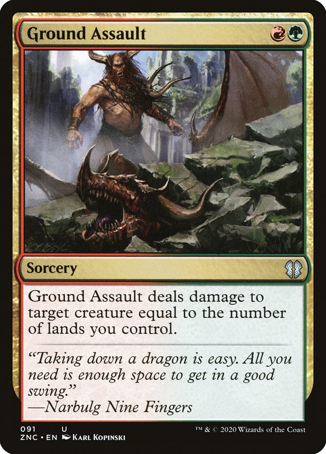 Ground Assault [Zendikar Rising Commander] | Game Master's Emporium (The New GME)