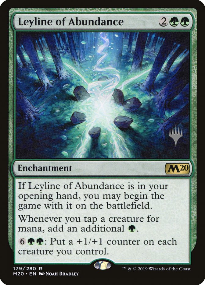 Leyline of Abundance (Promo Pack) [Core Set 2020 Promos] | Game Master's Emporium (The New GME)