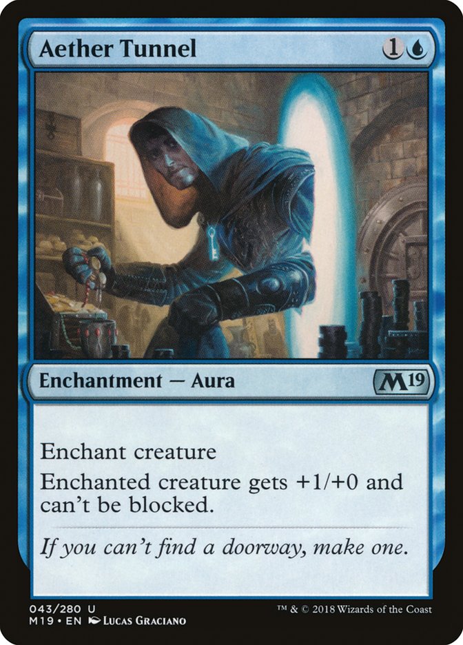 Aether Tunnel [Core Set 2019] | Game Master's Emporium (The New GME)