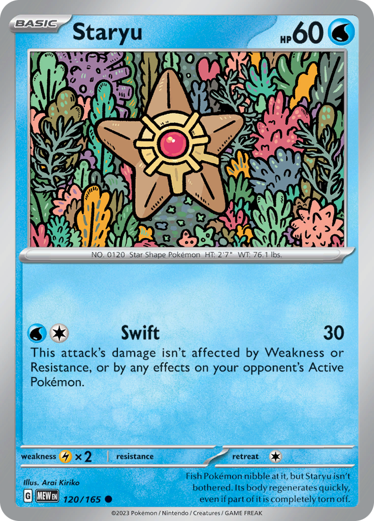 Staryu (120/165) [Scarlet & Violet 151] | Game Master's Emporium (The New GME)