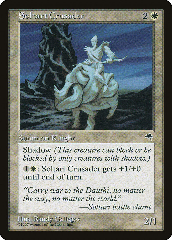 Soltari Crusader [Tempest] | Game Master's Emporium (The New GME)