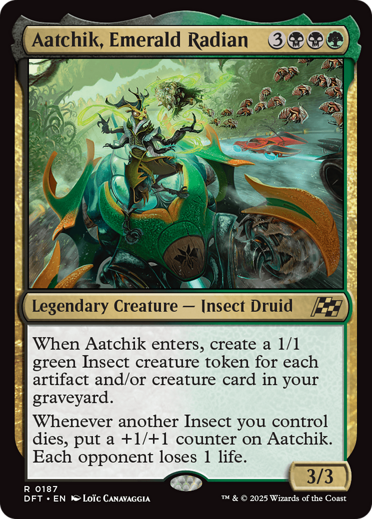 Aatchik, Emerald Radian [Aetherdrift] | Game Master's Emporium (The New GME)