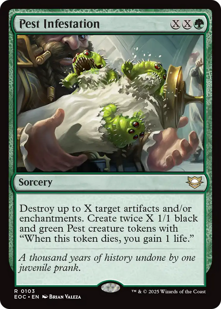 Pest Infestation [Edge of Eternities Commander] | Game Master's Emporium (The New GME)