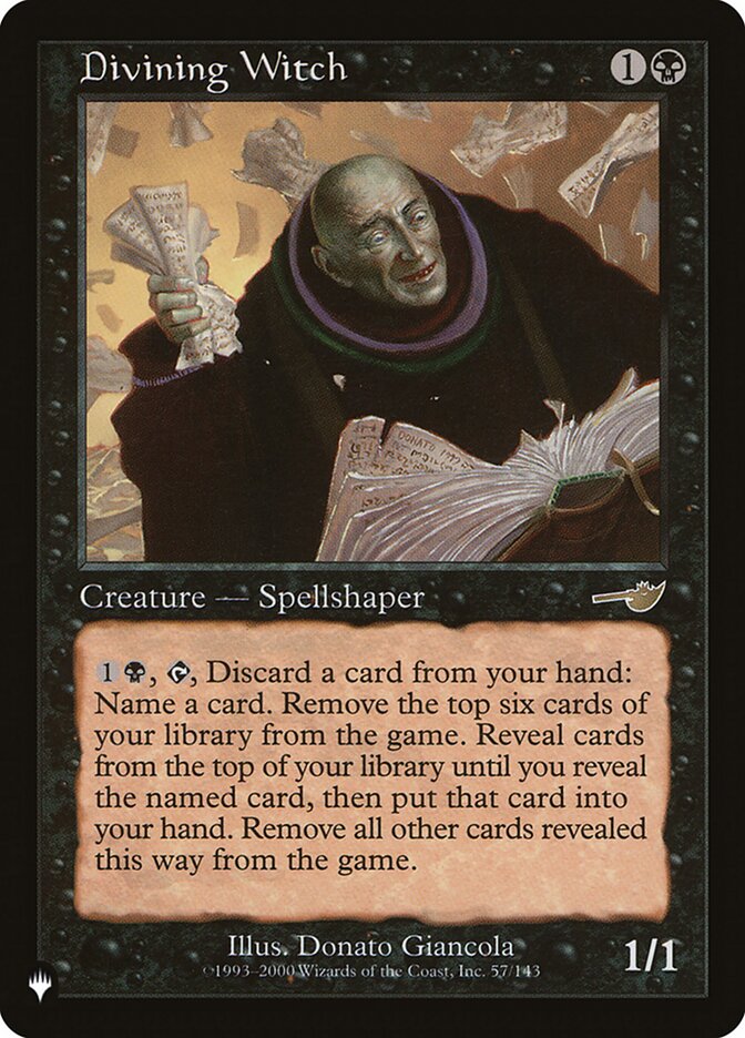 Divining Witch [The List] | Game Master's Emporium (The New GME)