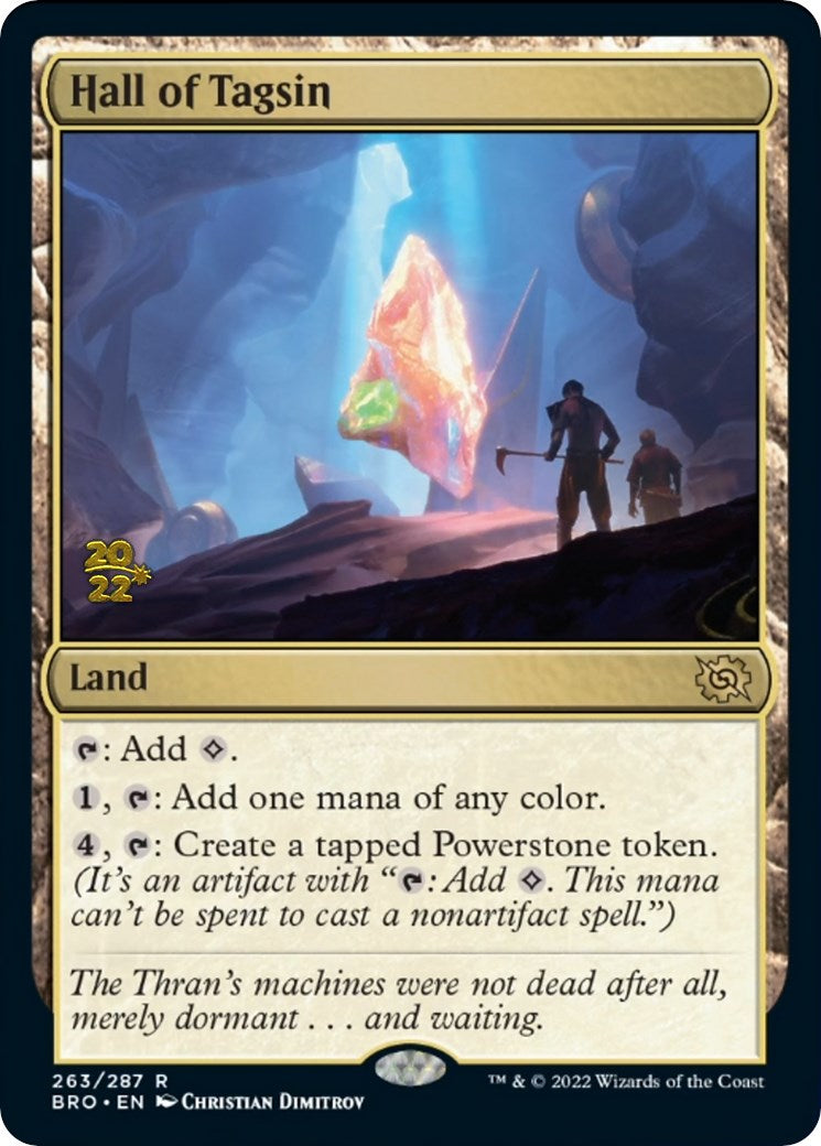 Hall of Tagsin [The Brothers' War Prerelease Promos] | Game Master's Emporium (The New GME)