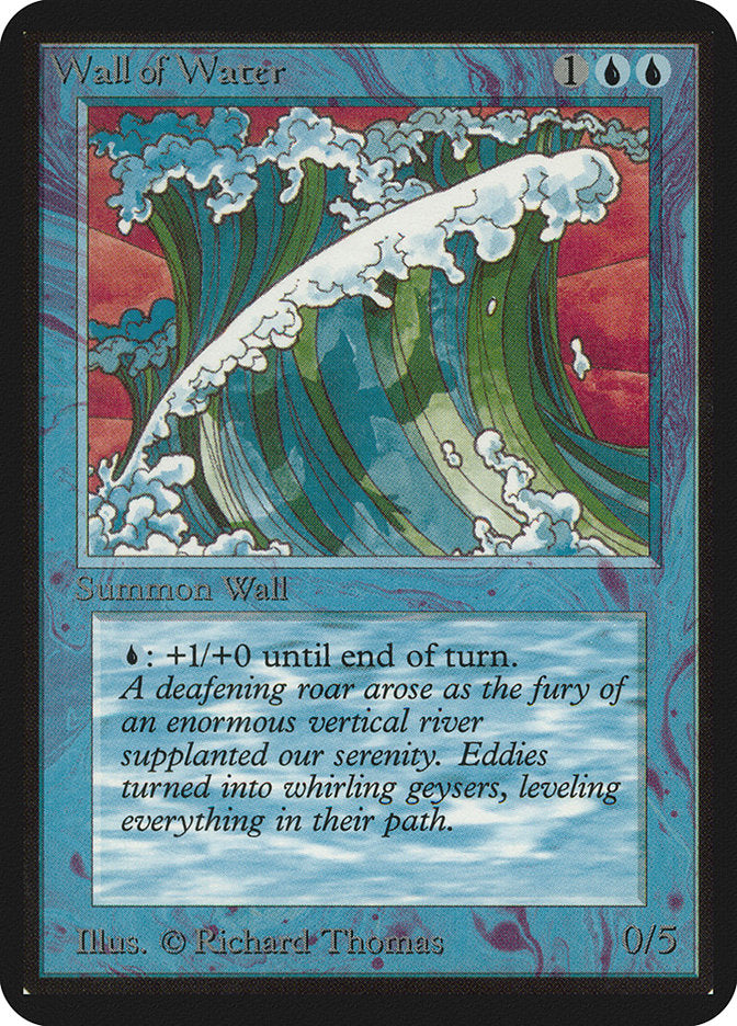 Wall of Water [Alpha Edition] | Game Master's Emporium (The New GME)