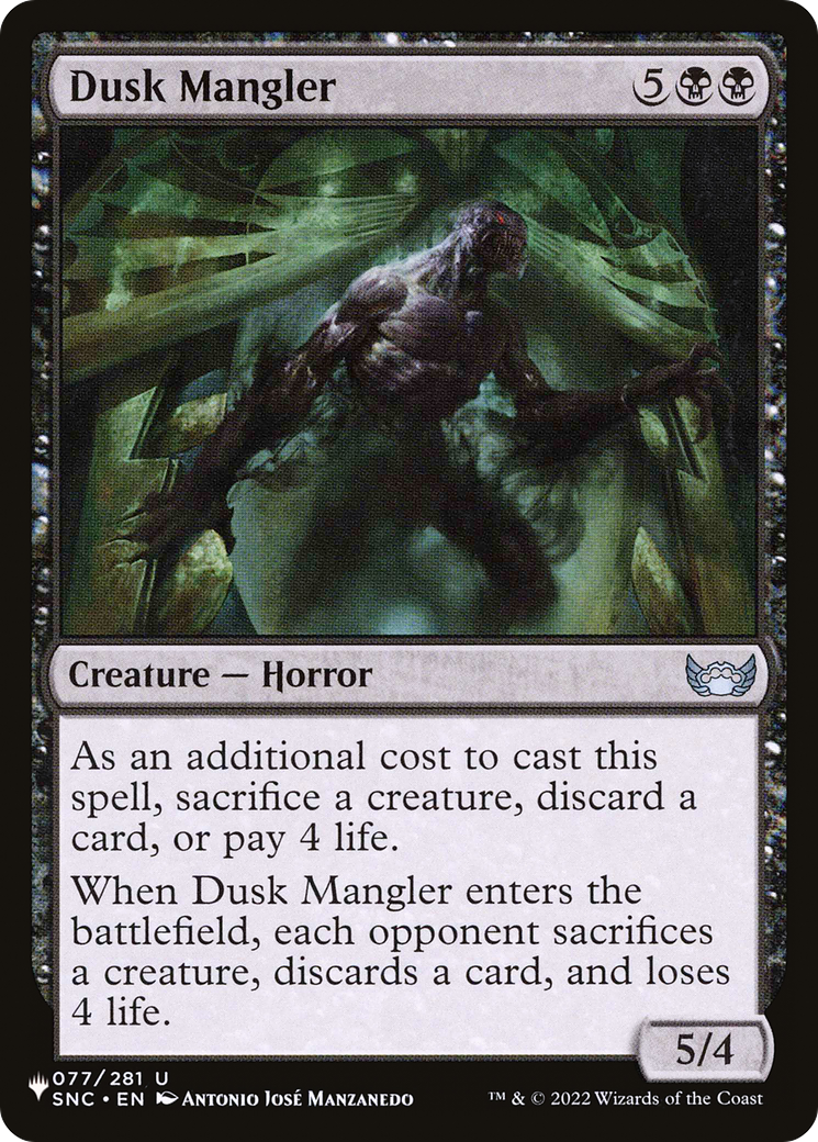 Dusk Mangler [The List] | Game Master's Emporium (The New GME)
