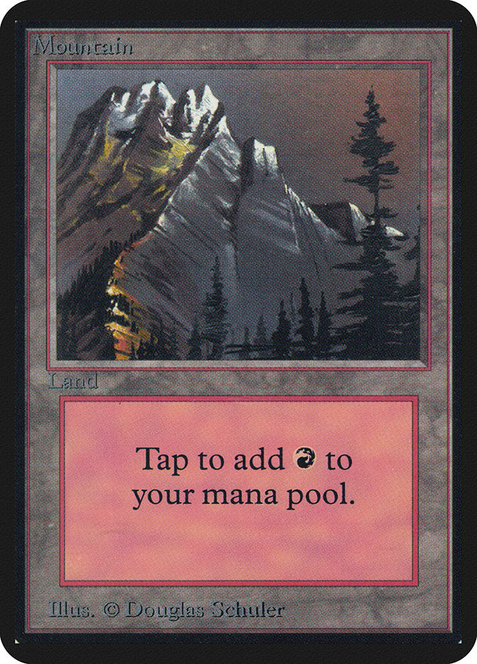 Mountain (292) [Alpha Edition] | Game Master's Emporium (The New GME)