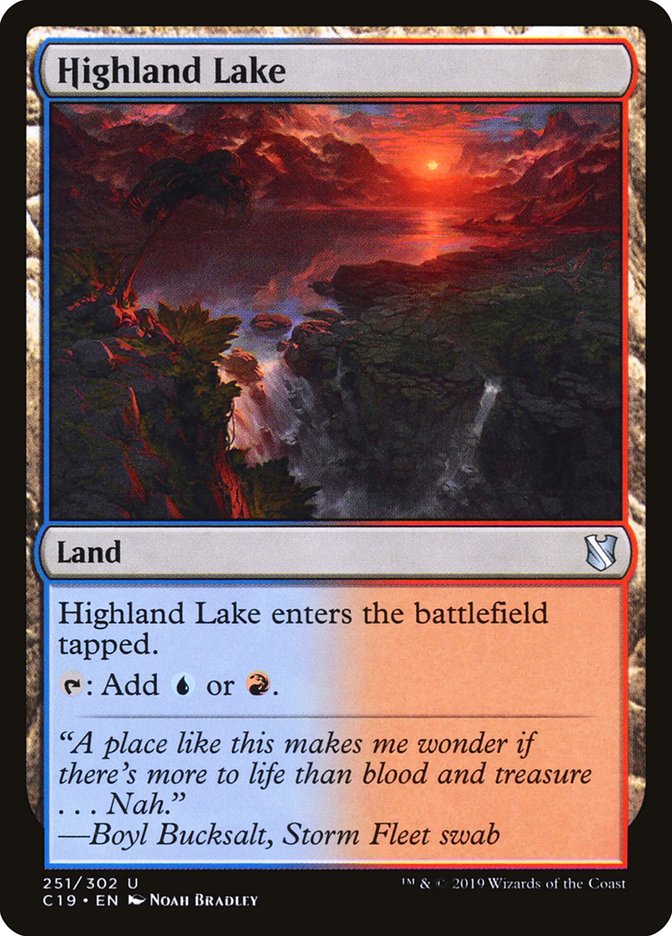 Highland Lake [Commander 2019] | Game Master's Emporium (The New GME)