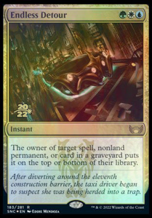 Endless Detour [Streets of New Capenna Prerelease Promos] | Game Master's Emporium (The New GME)