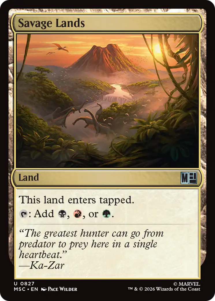 Savage Lands [Marvel Super Heroes Commander] | Game Master's Emporium (The New GME)