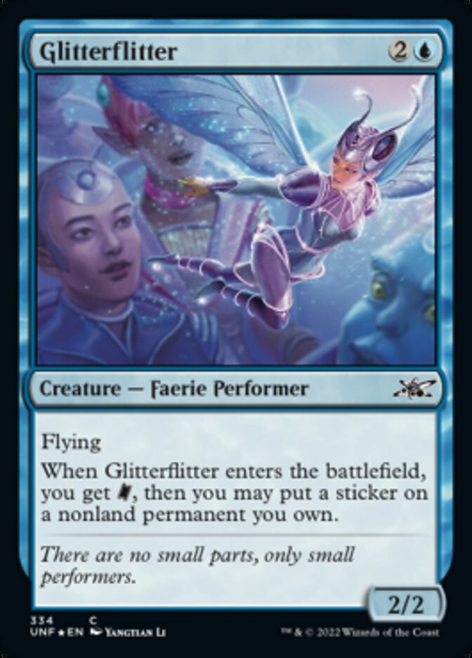 Glitterflitter (Galaxy Foil) [Unfinity] | Game Master's Emporium (The New GME)