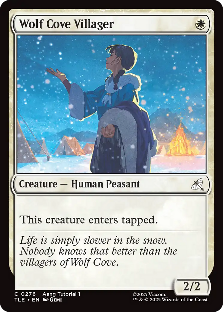 Wolf Cove Villager (0276) [Avatar: The Last Airbender: Eternal-Legal] | Game Master's Emporium (The New GME)