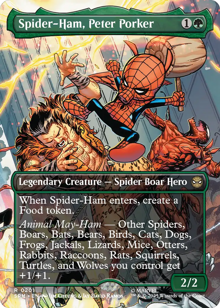 Spider-Ham, Peter Porker (Borderless) [Marvel's Spider-Man] | Game Master's Emporium (The New GME)