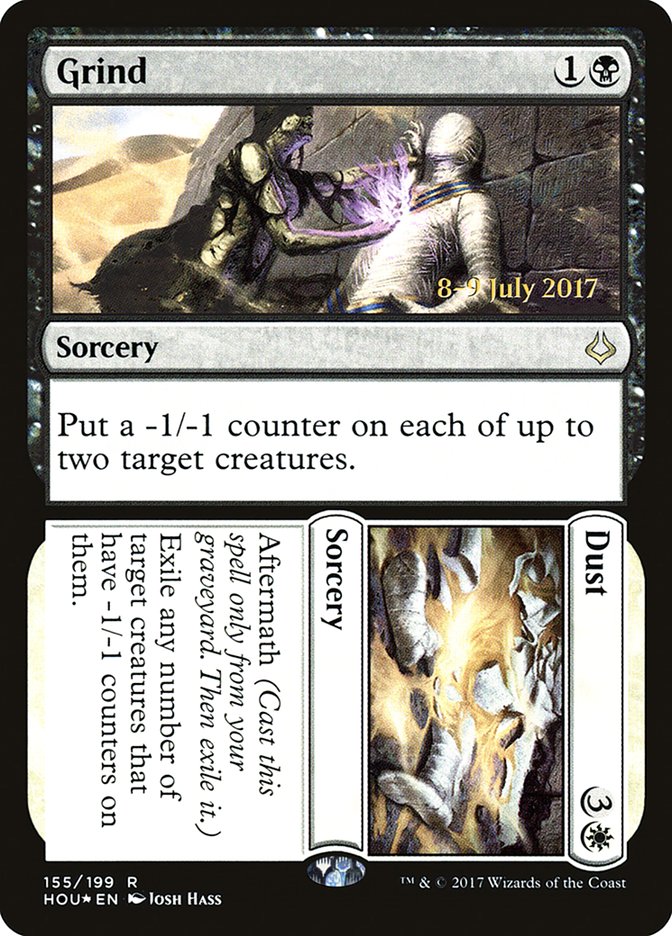 Grind // Dust [Hour of Devastation Prerelease Promos] | Game Master's Emporium (The New GME)